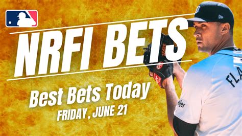 1st inning result bet|Best NRFI Bets Today .